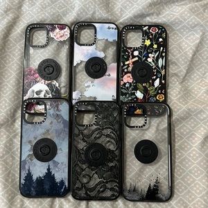 6 Casetify iPhone 12/12 Pro cases